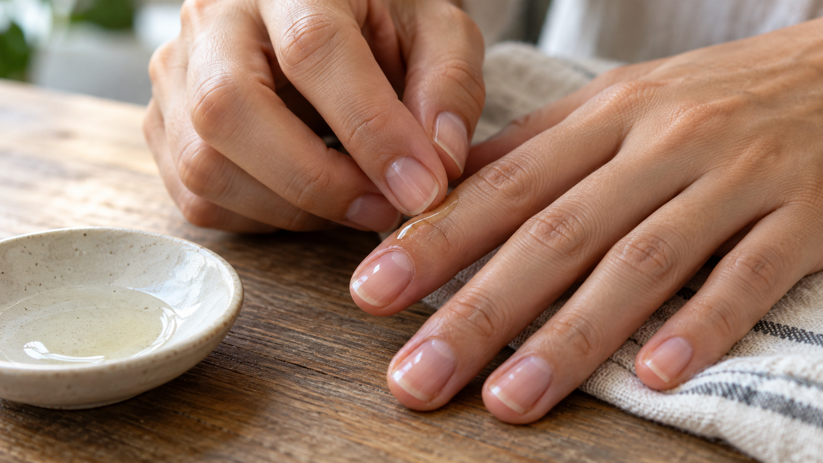 DIY mains : une pause pour les cuticules sans couper ni multiplier les mélanges