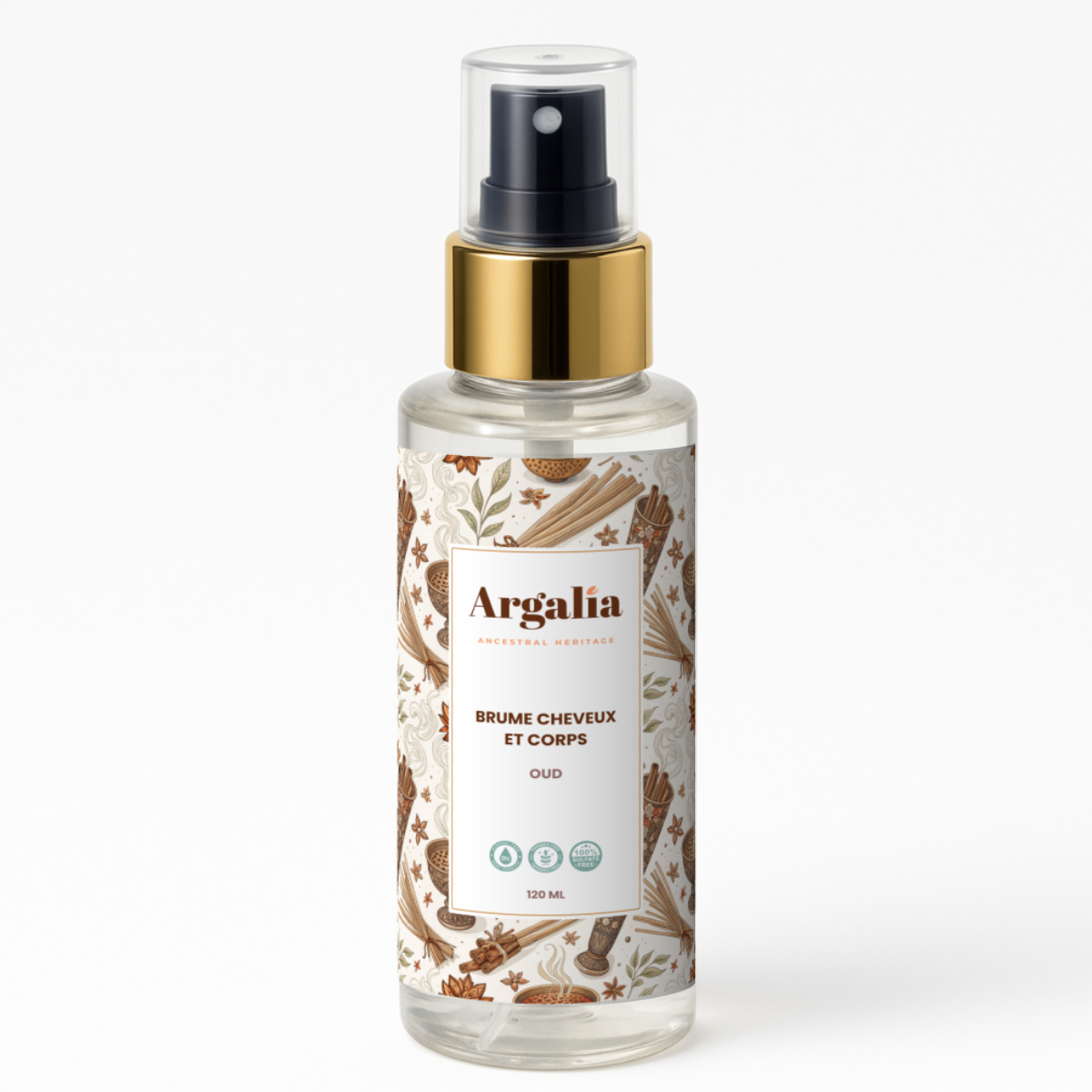 Brume corps et cheveux - Oud