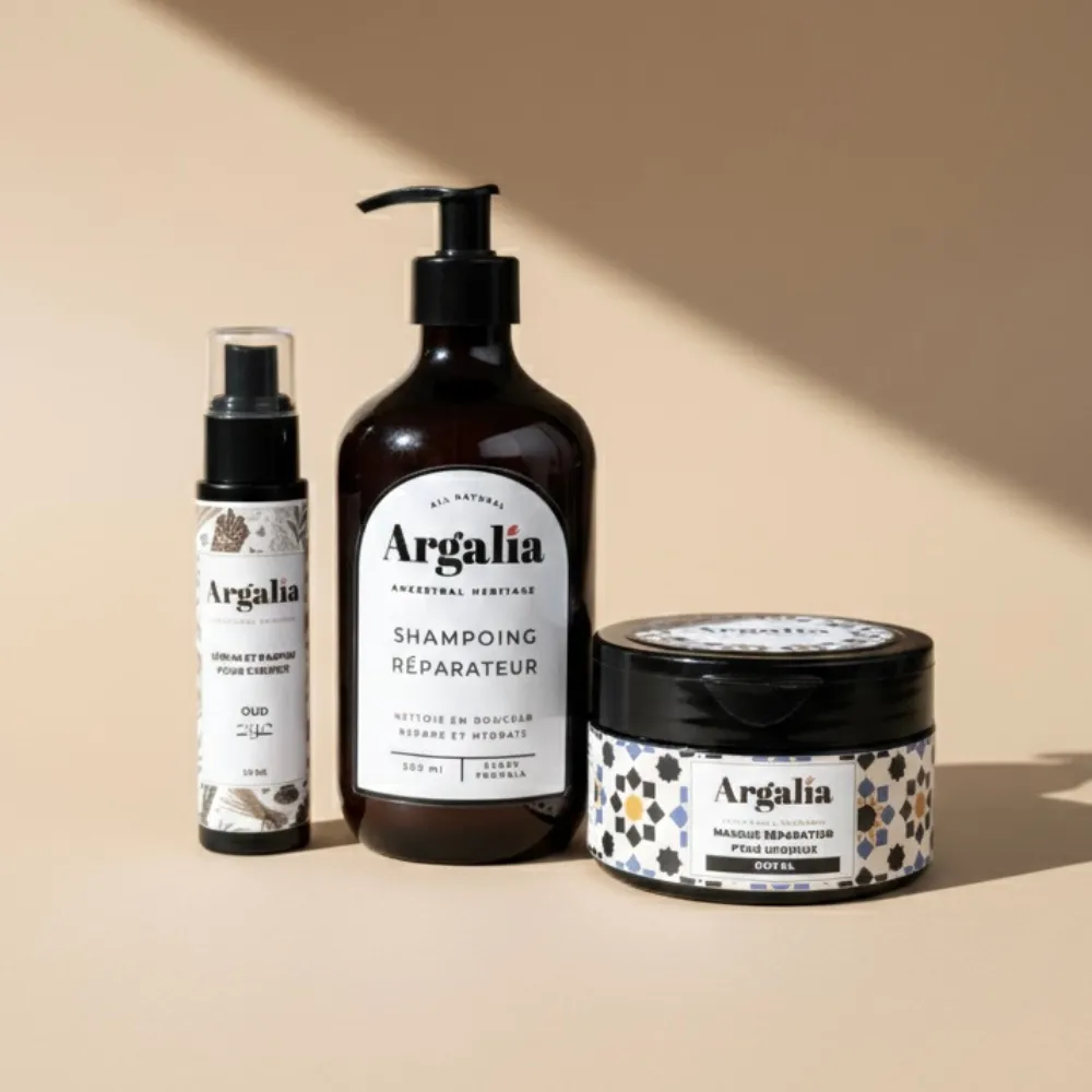 Pack soin cheveux réparateur